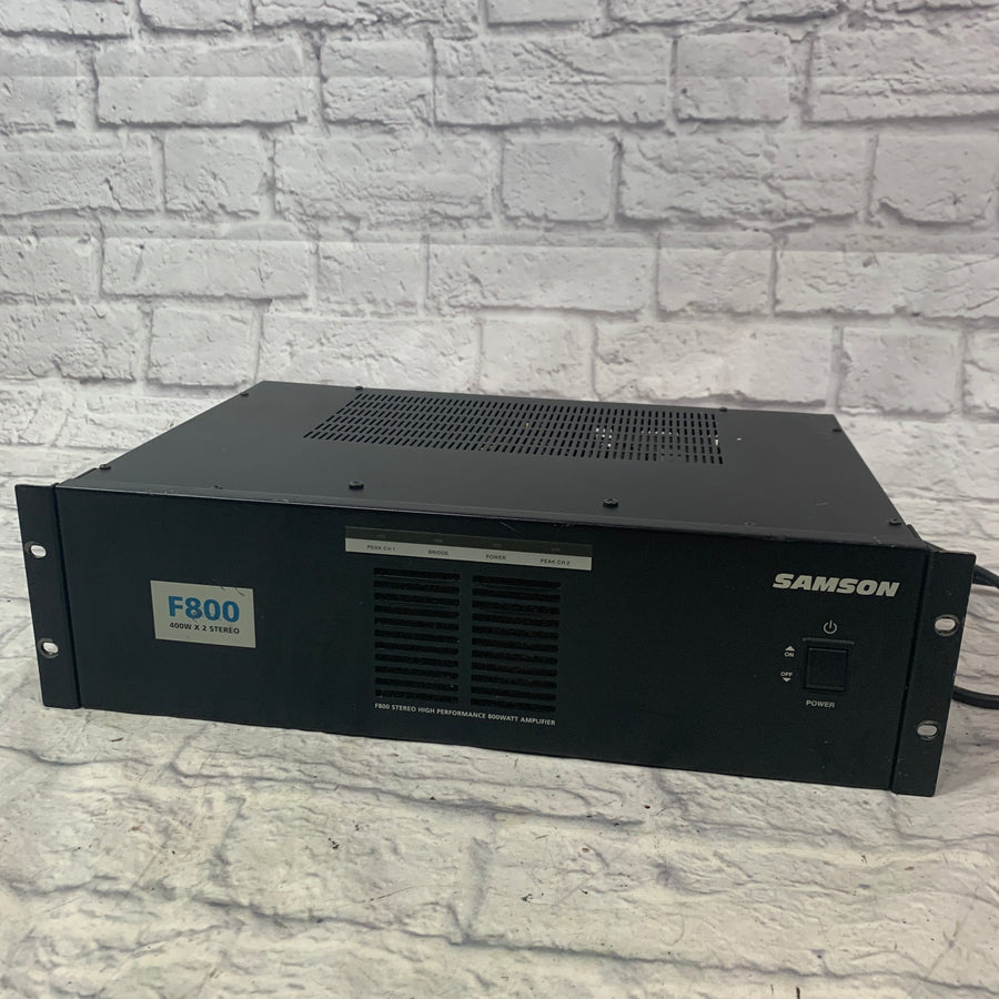 Samson F800 Power Amp