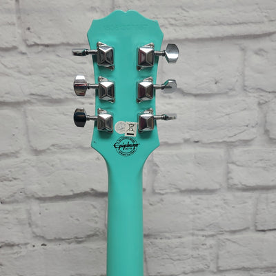 Epiphone Les Paul SL Electric Guitar - seafoam greem