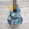 Luna Guitars Concert Ukulele Starry Night