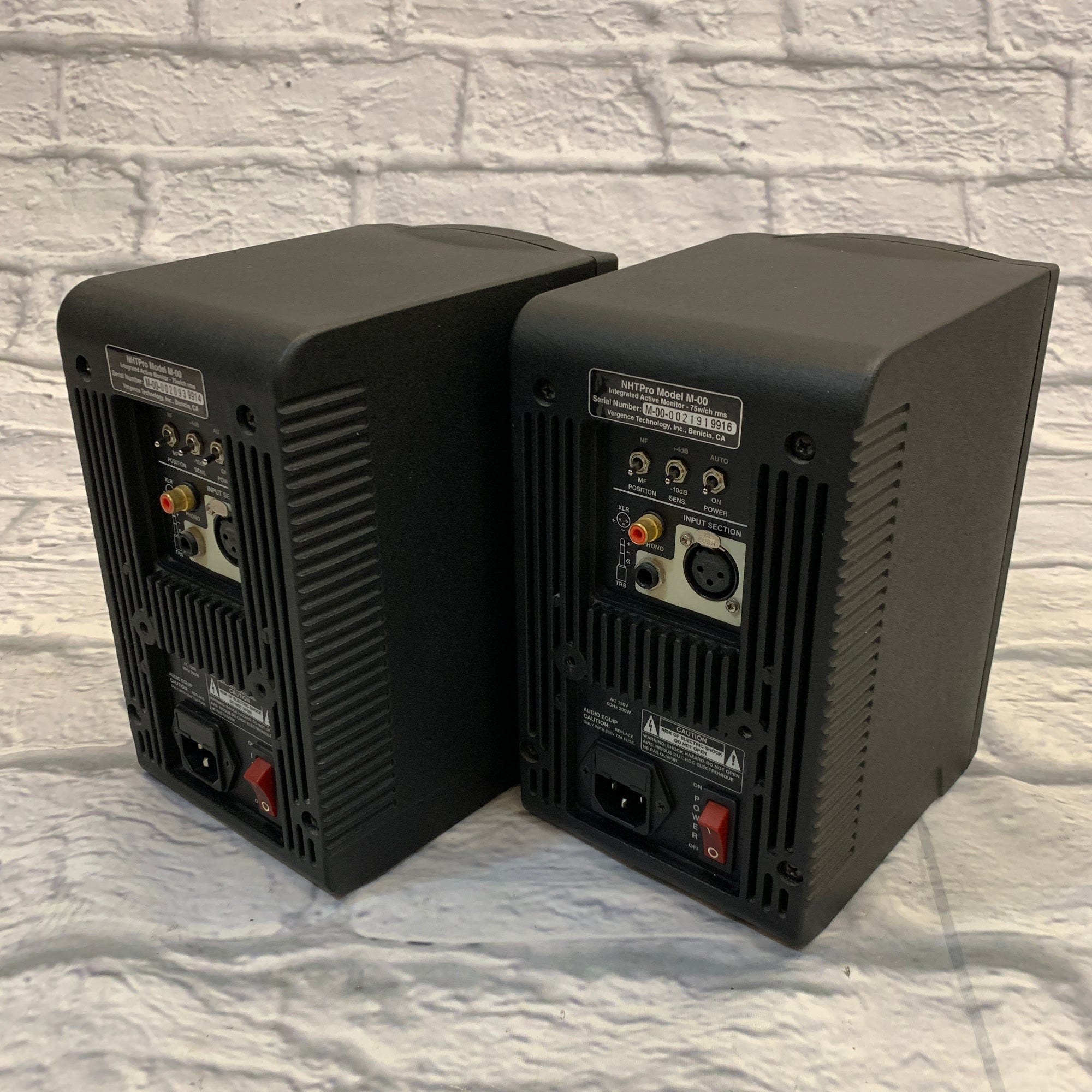 NHT PRO M-00 Powered Studio Monitor Pair