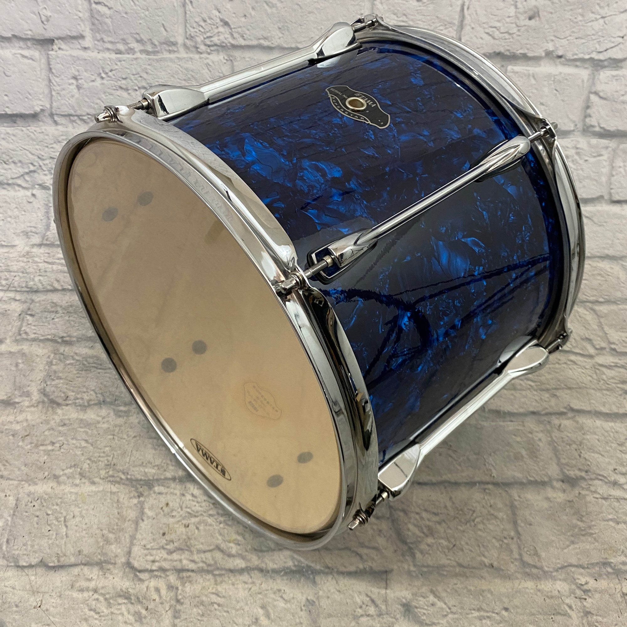 Tama Superstar 11x14 Birch Shell Rack Tom - Blue Oyster Pearl