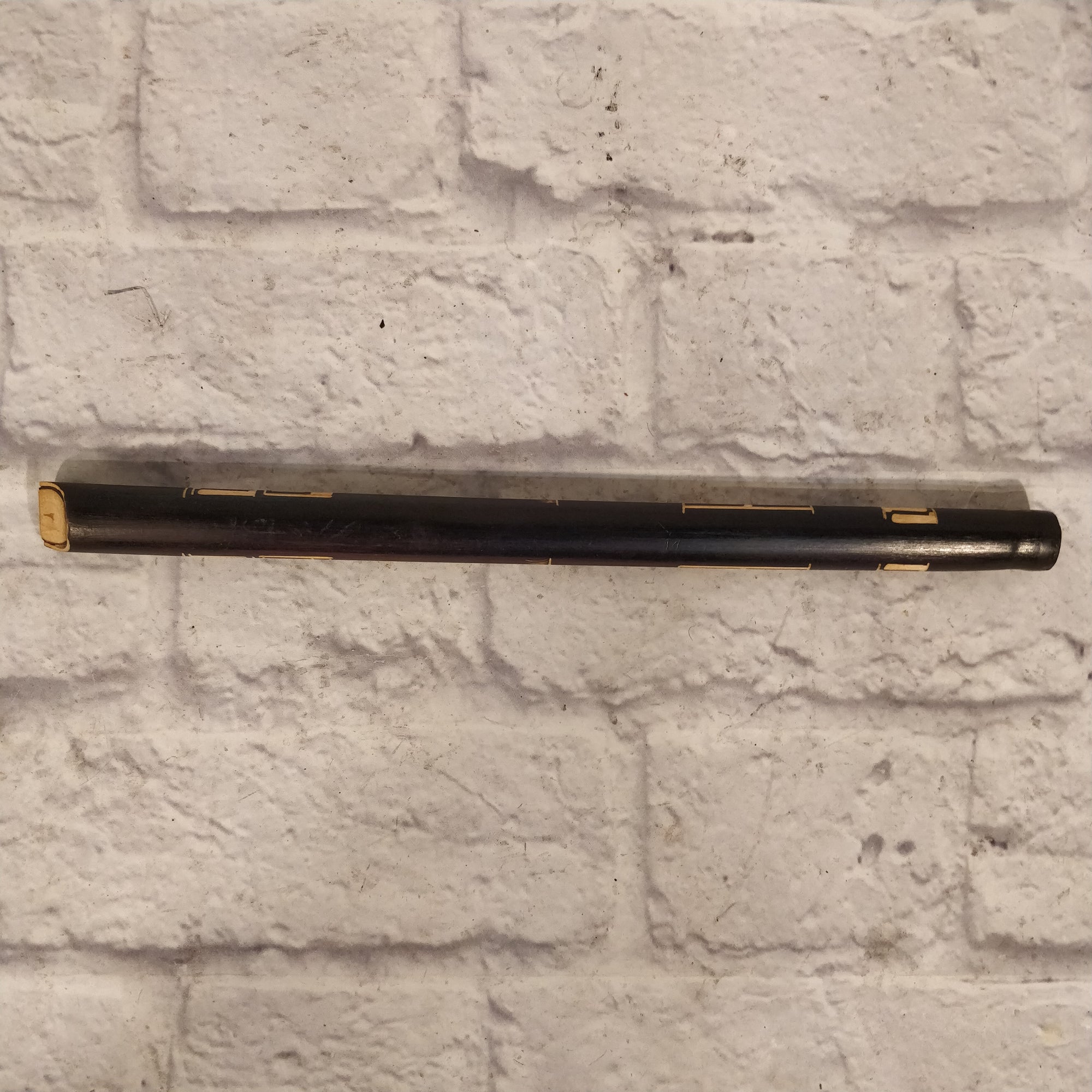 Unknown Black Giraffe Wooden Flute