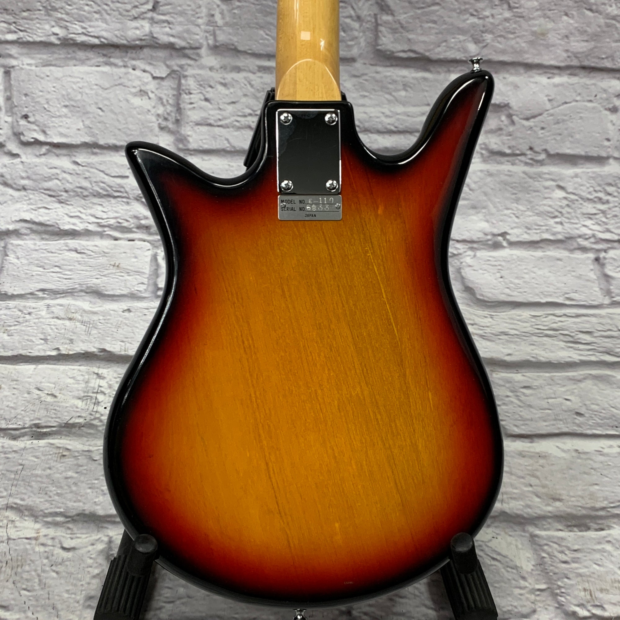 Vintage Del Rey E-110 MIJ Sunburst Electric Guitar