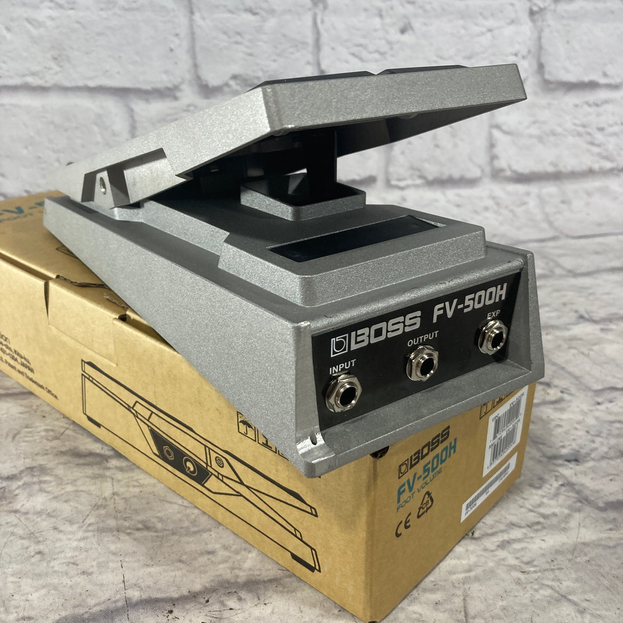 boss volume pedal fv 500h Boss FV-500H High Impedance Volume Pedal