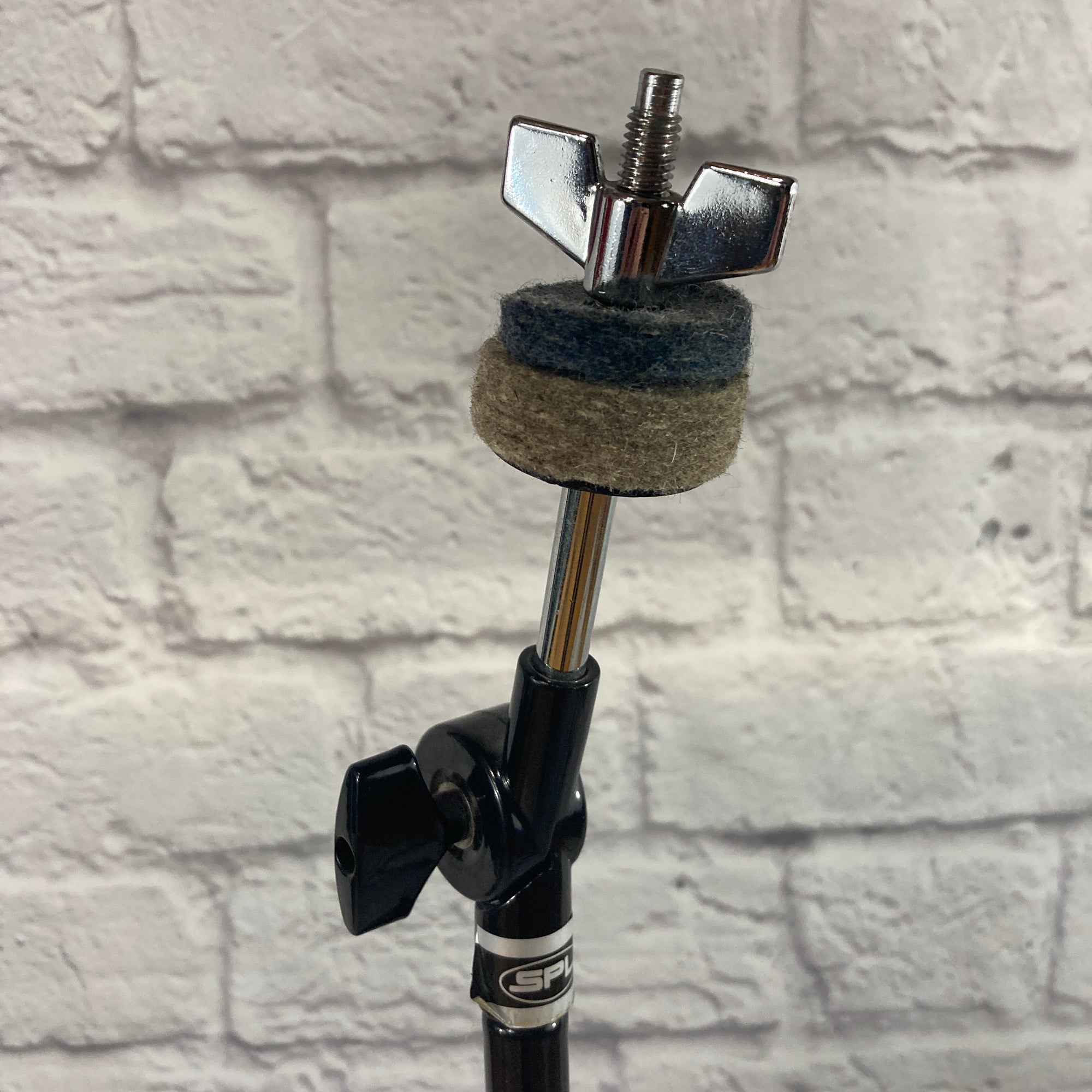 SPL Black Straight Cymbal Stand