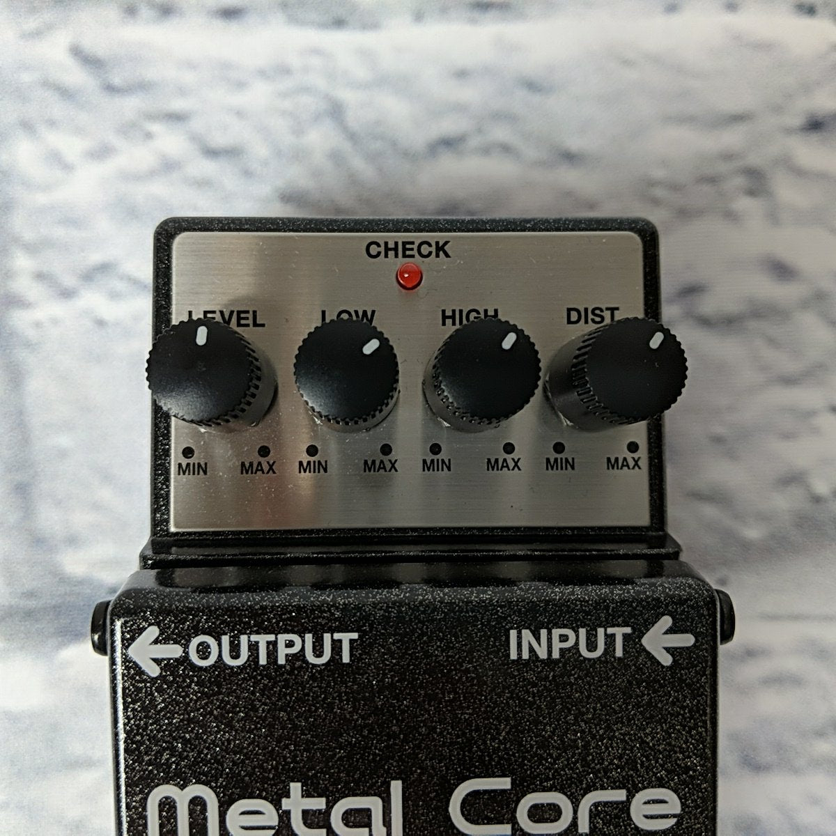 metalcore distortion pedal Boss ML-2 Metal Core Distortion Pedal