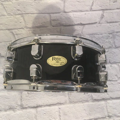 Royce 14x5.5 Pro-Cussion 10 Lug 6 Ply Snare Drum Black