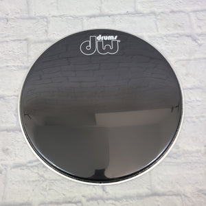 DW 18" Black Drum Head