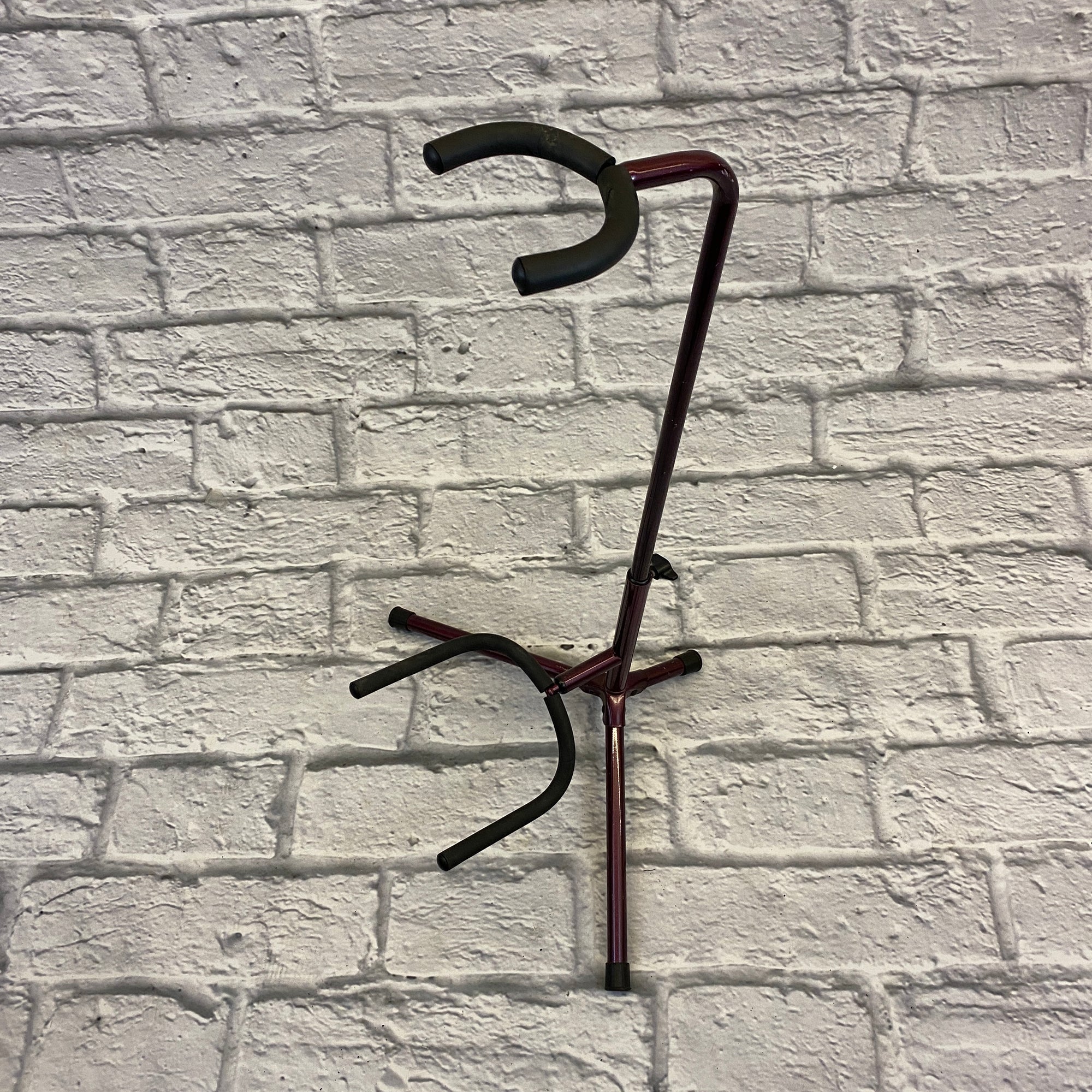 Stageline Guitar Stand Maroon