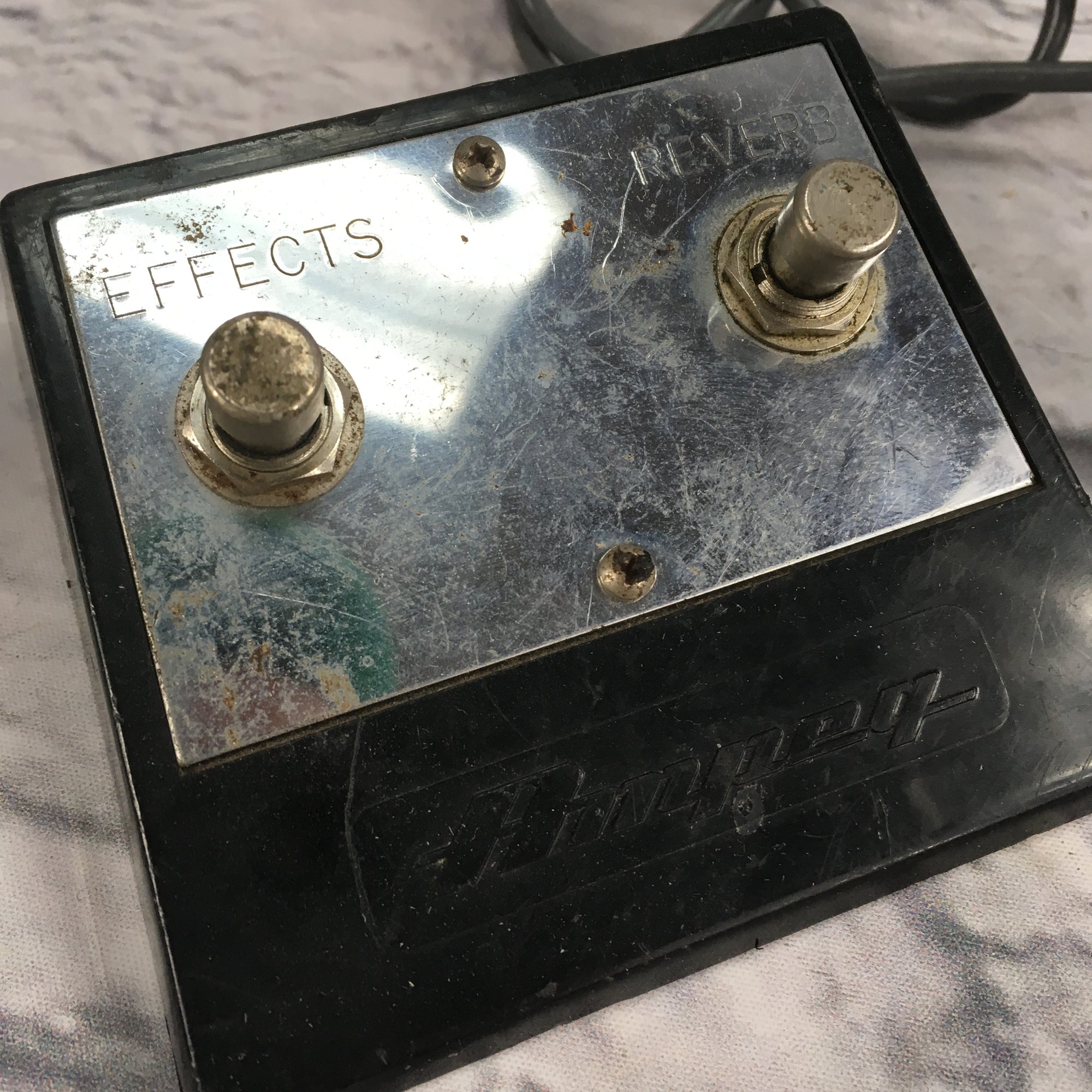 Vintage Ampeg 2 Button Footswitch