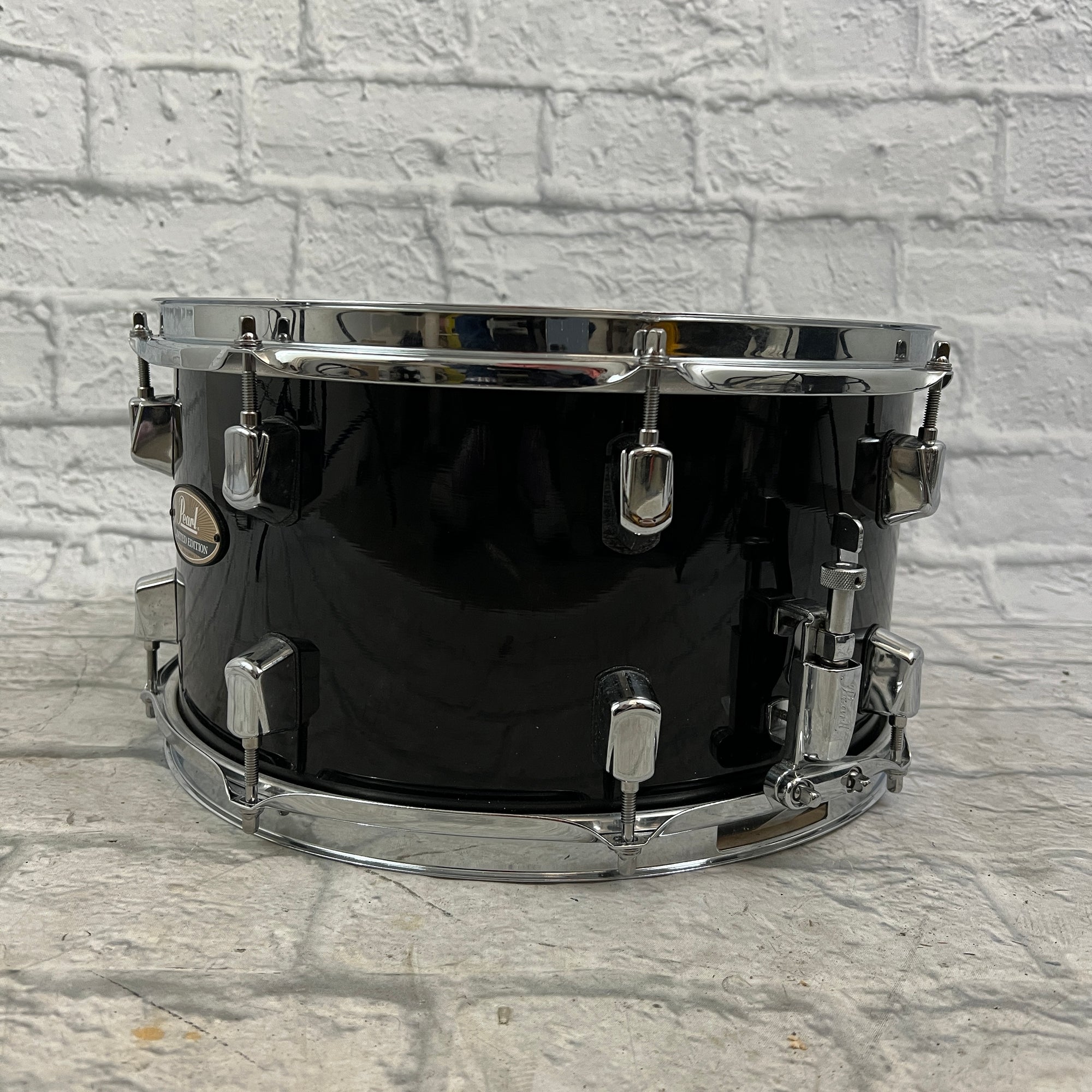 Pearl Limited Edition 7x14 Snare Drum (Decade Series?) - Black Lacquer