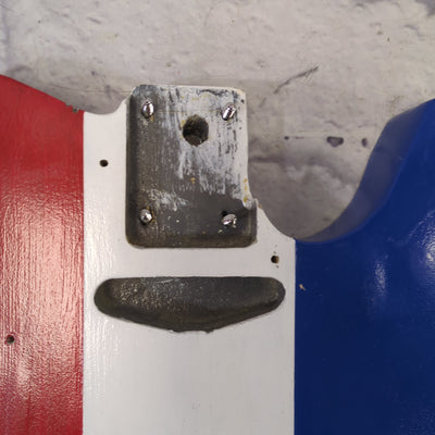 Unknown Red White Blue Telecaster Body