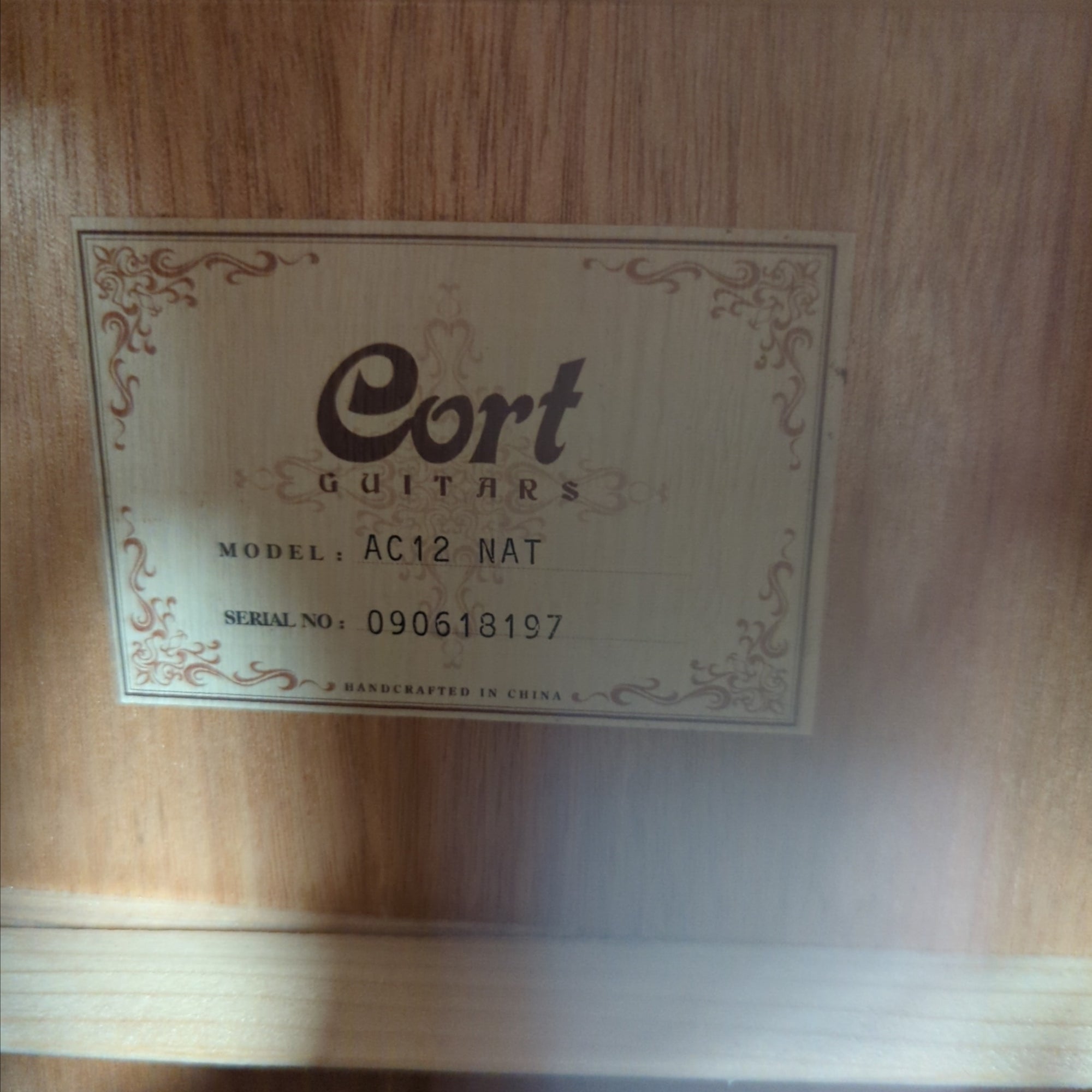 Cort AC12 Nylon Classical Acoustic