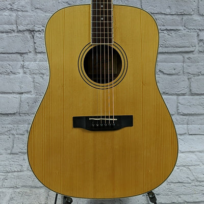 Austin AA25-DLL Left Handed Dreadnaught Acoustic Guitar