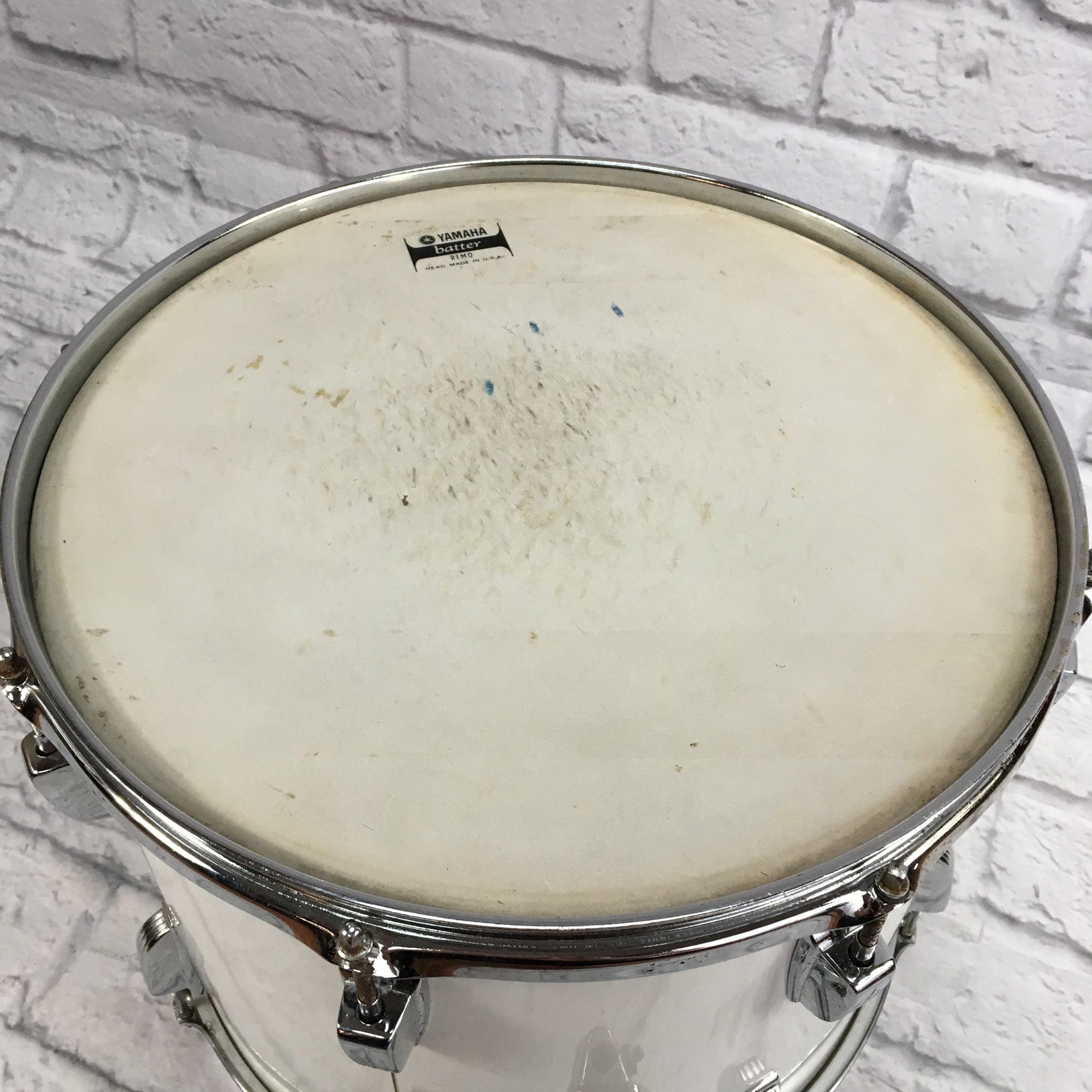 Vintage Ludwig 15x12 Tom No Serial Clear Maple Blue & Olive