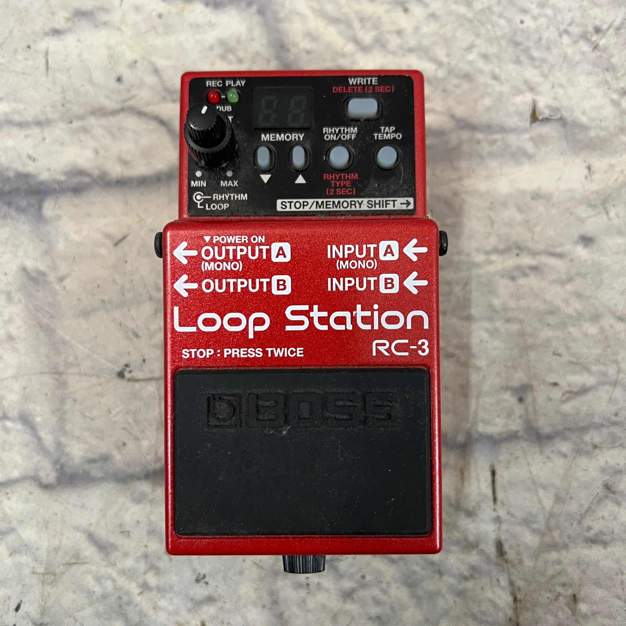 looping pedal boss Boss RC-3 Loop Station Loop Pedal