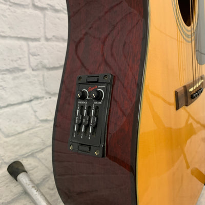 Washburn D-12S/CE Acoustic Electric Guitar