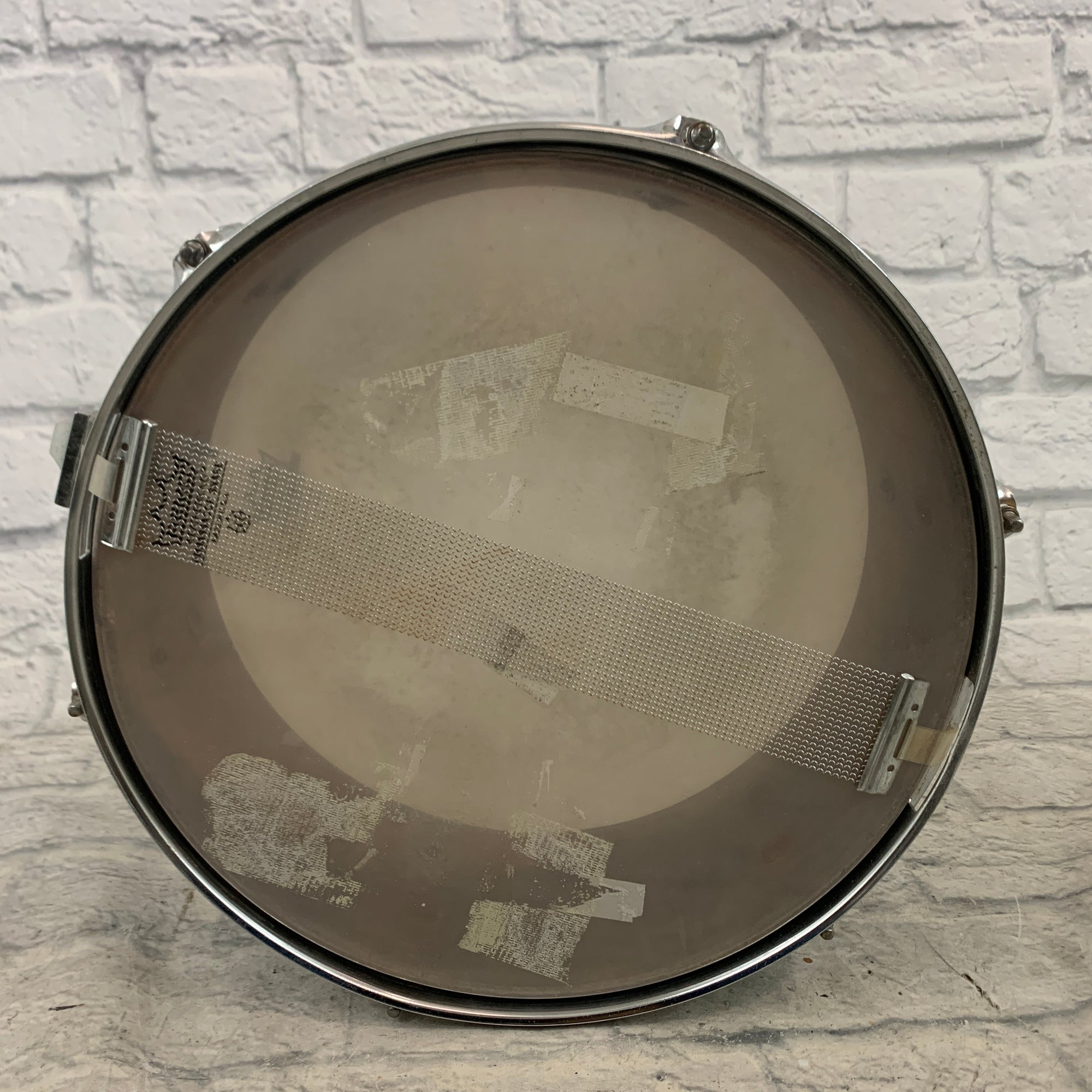 Unknown 6-Lug Wood Shell Snare - Black Wrap