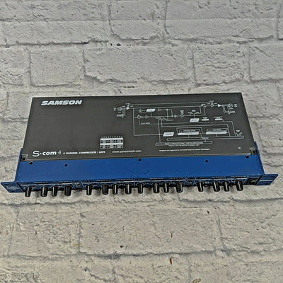 Samson S-Com 4 4-Channel Rack Compressor Gate