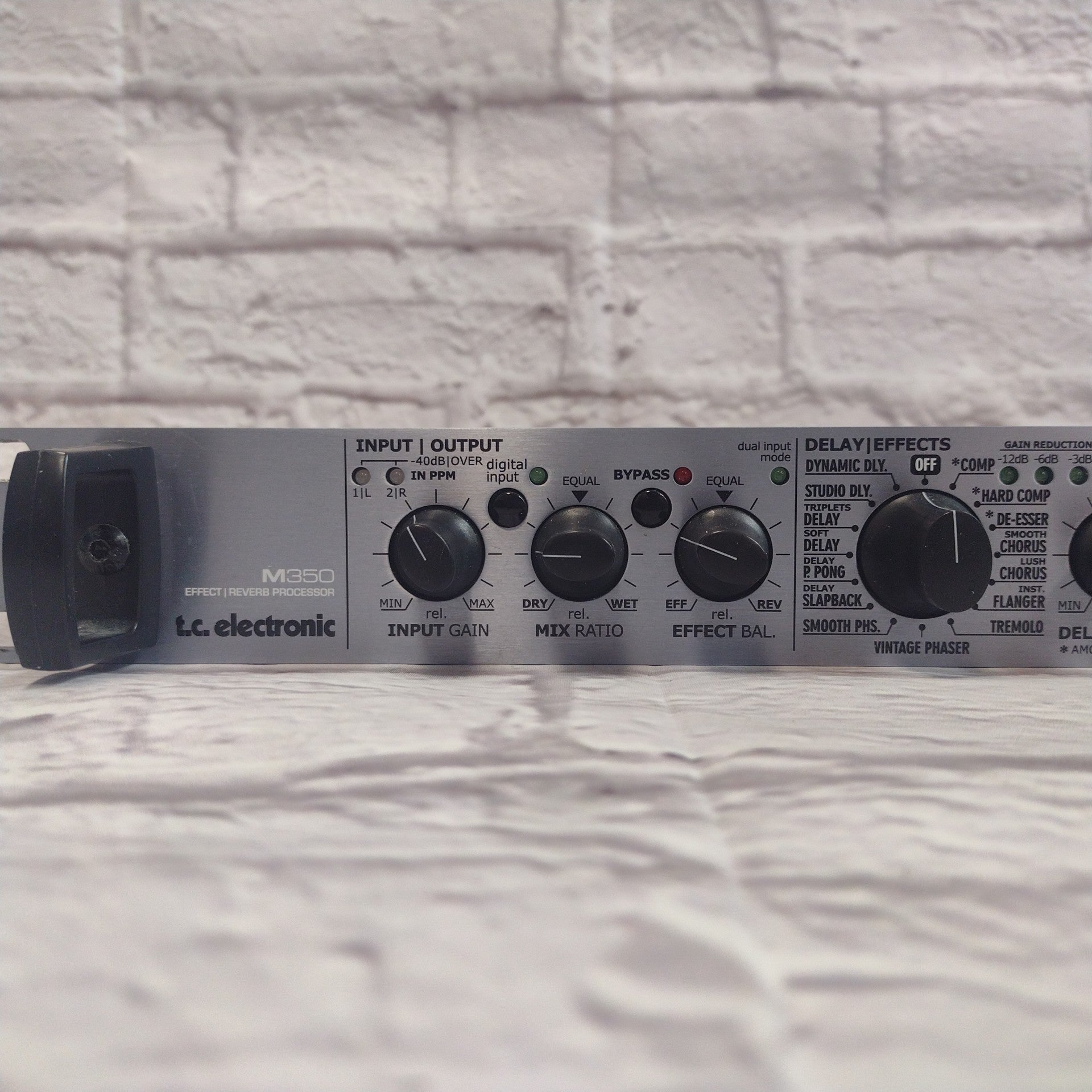 TC.ELECTRONIC  M350 エフェクトプロセッサー リバーブ 取説付 TC.ELECTRONIC M350 エフェクトプロセッサー リバーブ 取説付