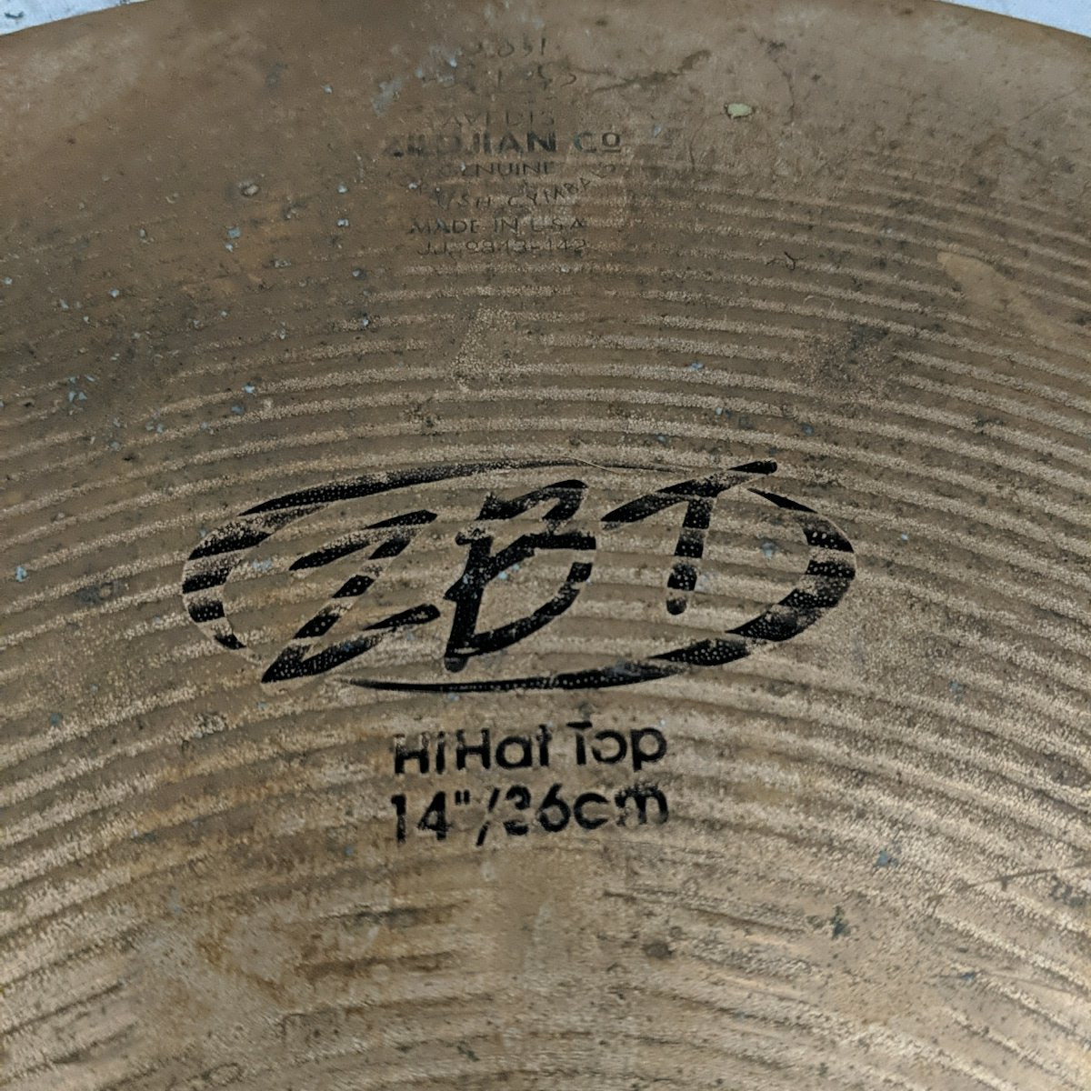 Zildjian ZBT 14" Hi Hat Cymbal Pair