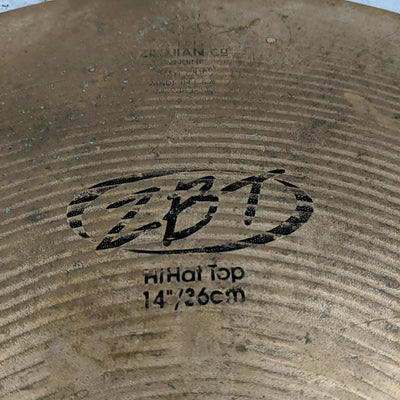 Zildjian ZBT 14" Hi Hat Cymbal Pair
