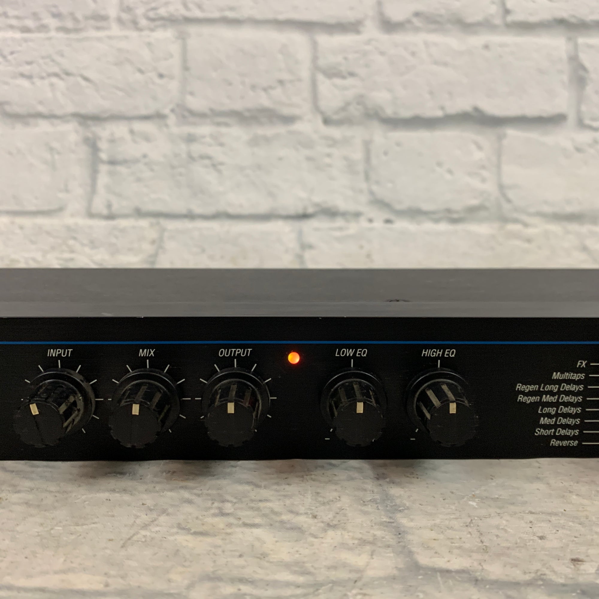 Alesis Microverb III Digital Reverb and Delay Rack Unit w/ Power Supply