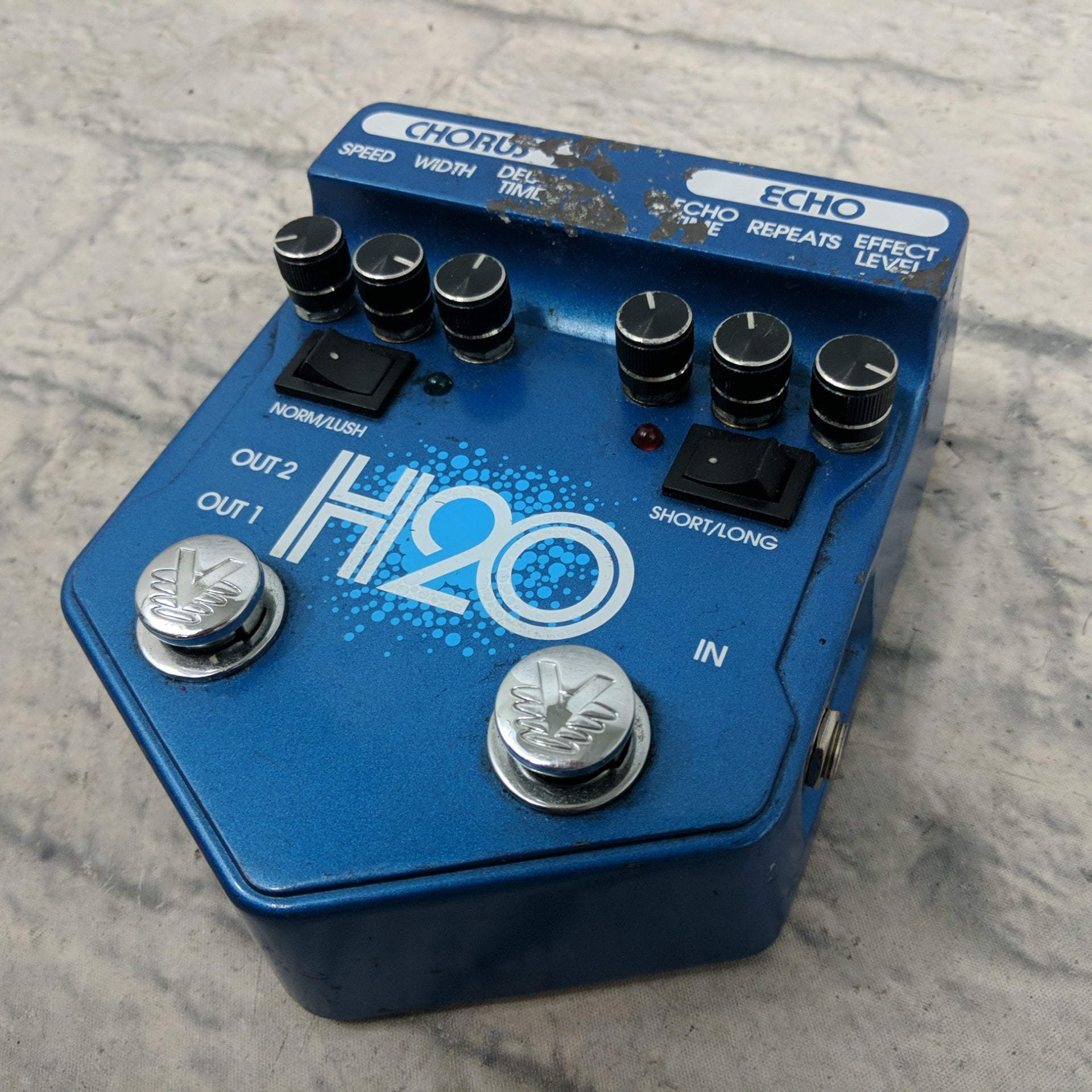 Visual Sound H20 Chorus Echo Pedal