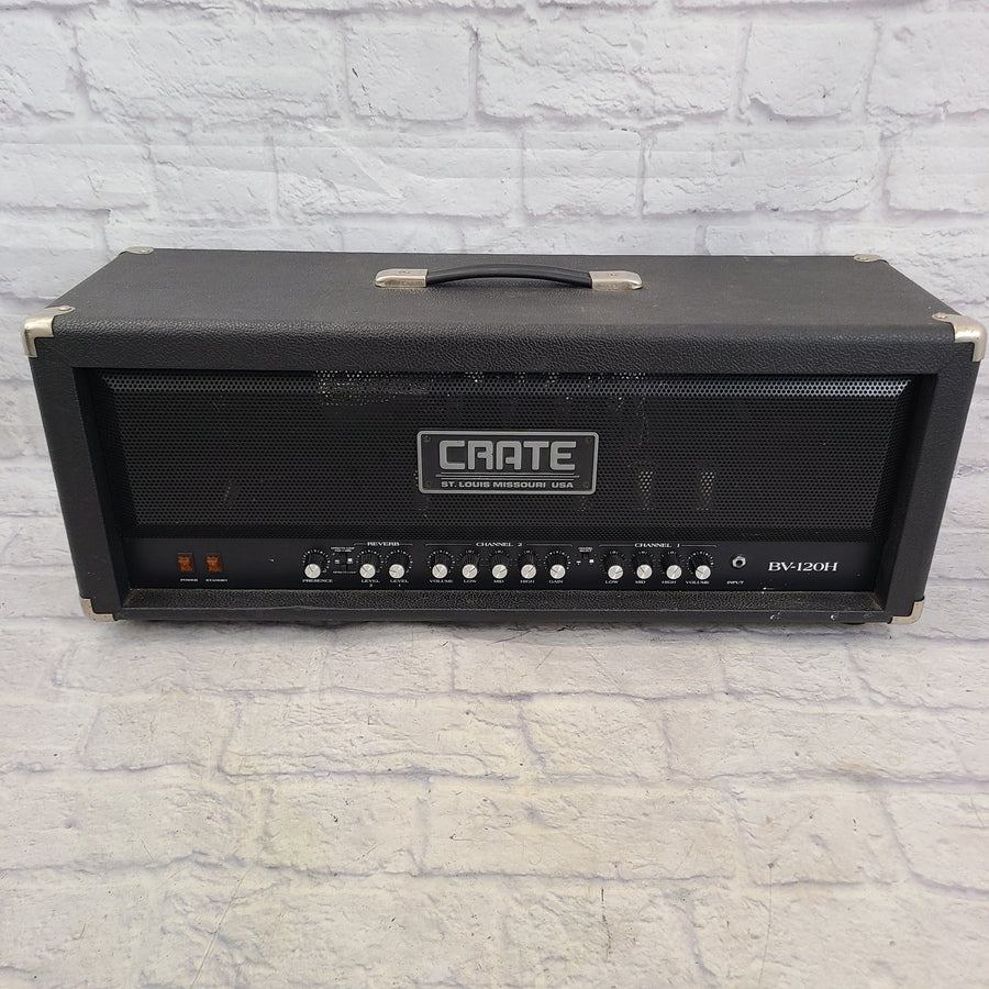 USA Crate Blue Voodoo BV-120H 120 Watt Tube Amp Guitar Head