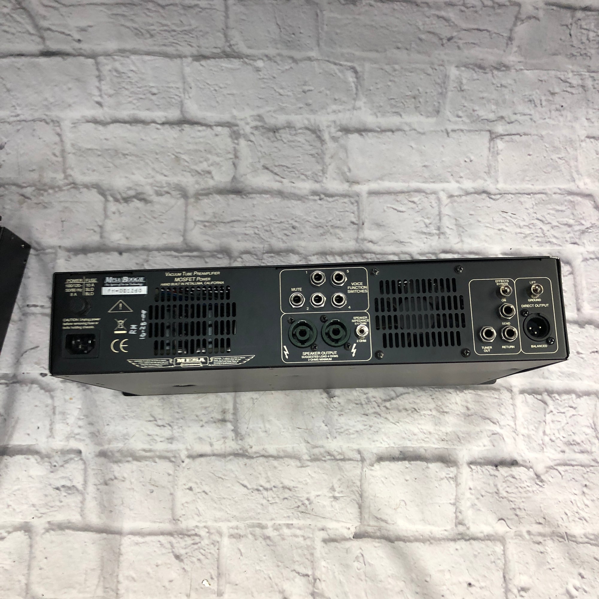 Mesa Boogie M6 Carbine Rackmount Bass Head