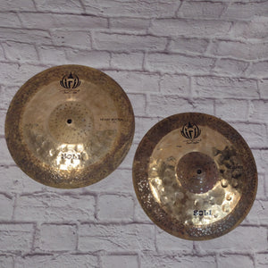 Diril 14 Soli Hi Hat Cymbal Pair CRACKED