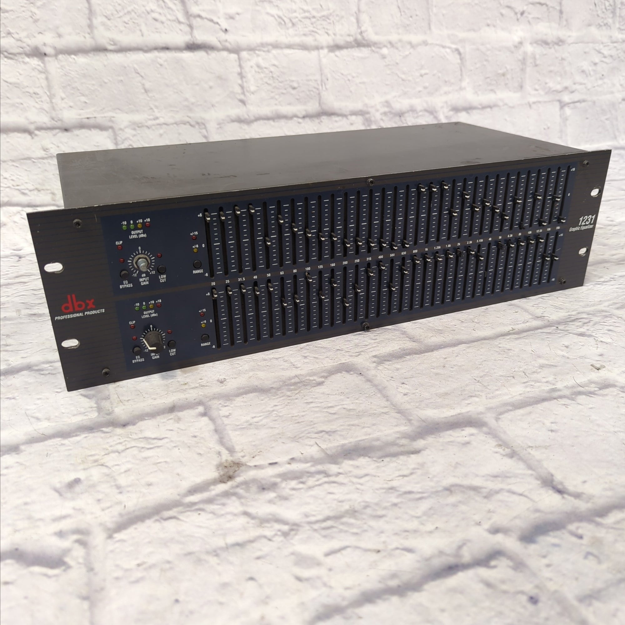 DBX 1231 Graphic Equalizer Rack EQ - Evolution Music