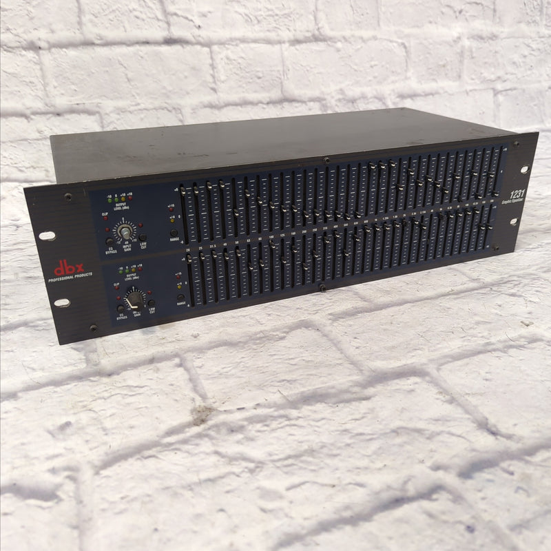 Equalizer Rack DBX 1231 Graphic Equalizer Rack EQ - Evolution Music