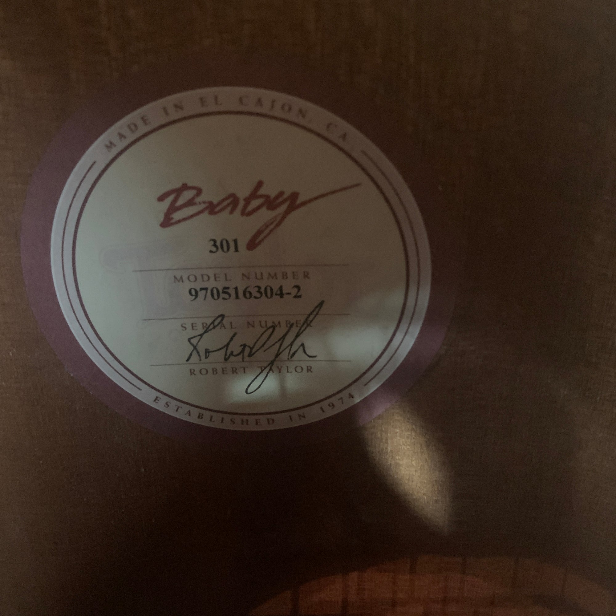 Taylor 90's Baby Taylor Made in USA Acoustic Guitar