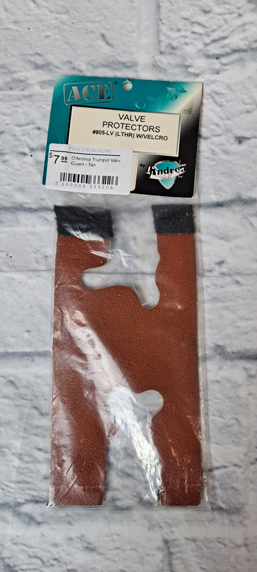 D'Andrea Trumpet Valve Guard - Tan