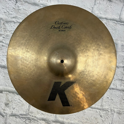 Zildjian 18" K Custom Dark Crash Cymbal