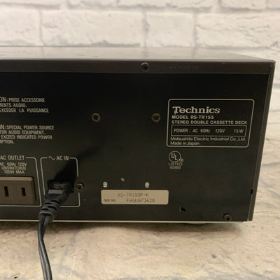 Technics RS-TR155 Cassette Deck AS-IS