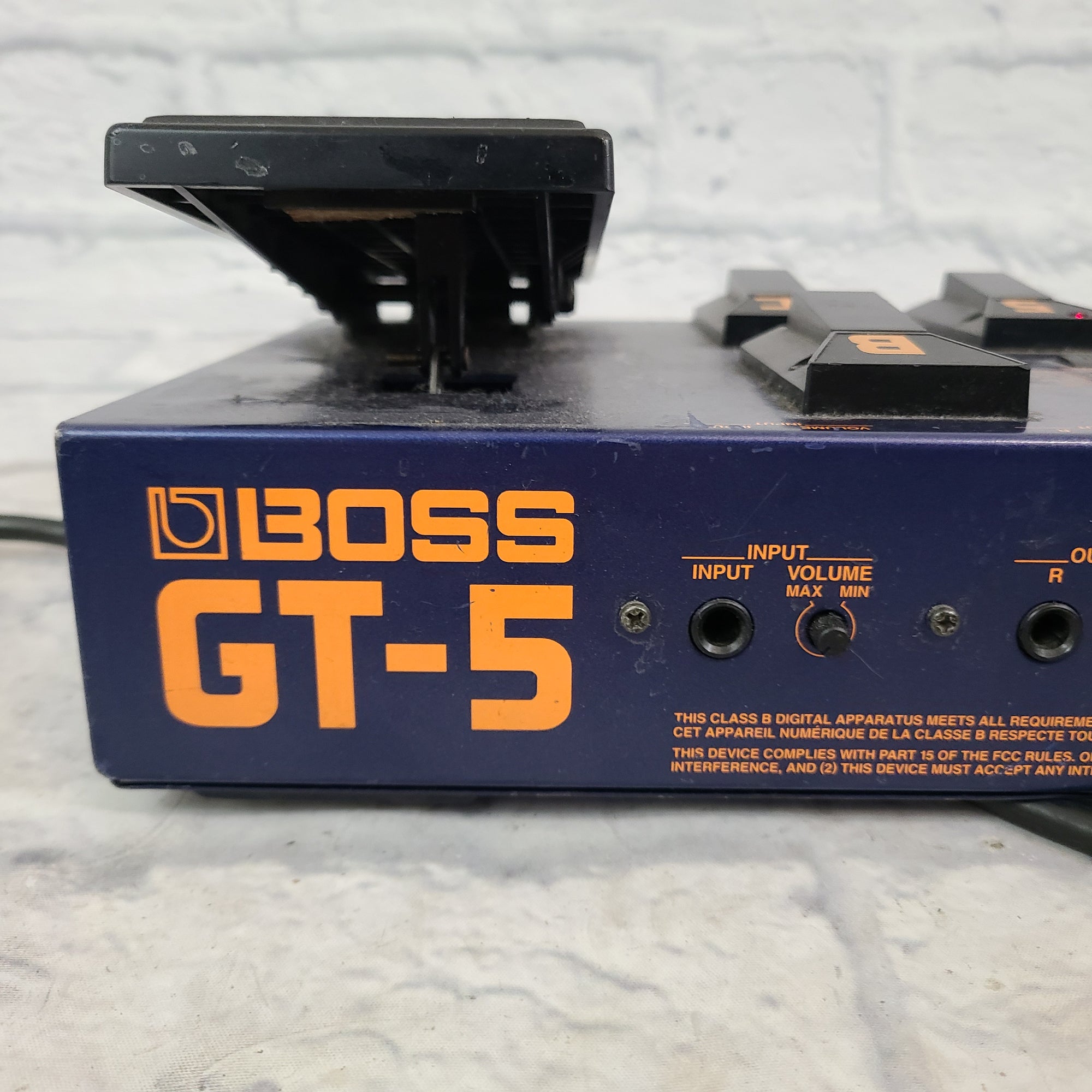 Boss GT-5 Multi Effects Pedal