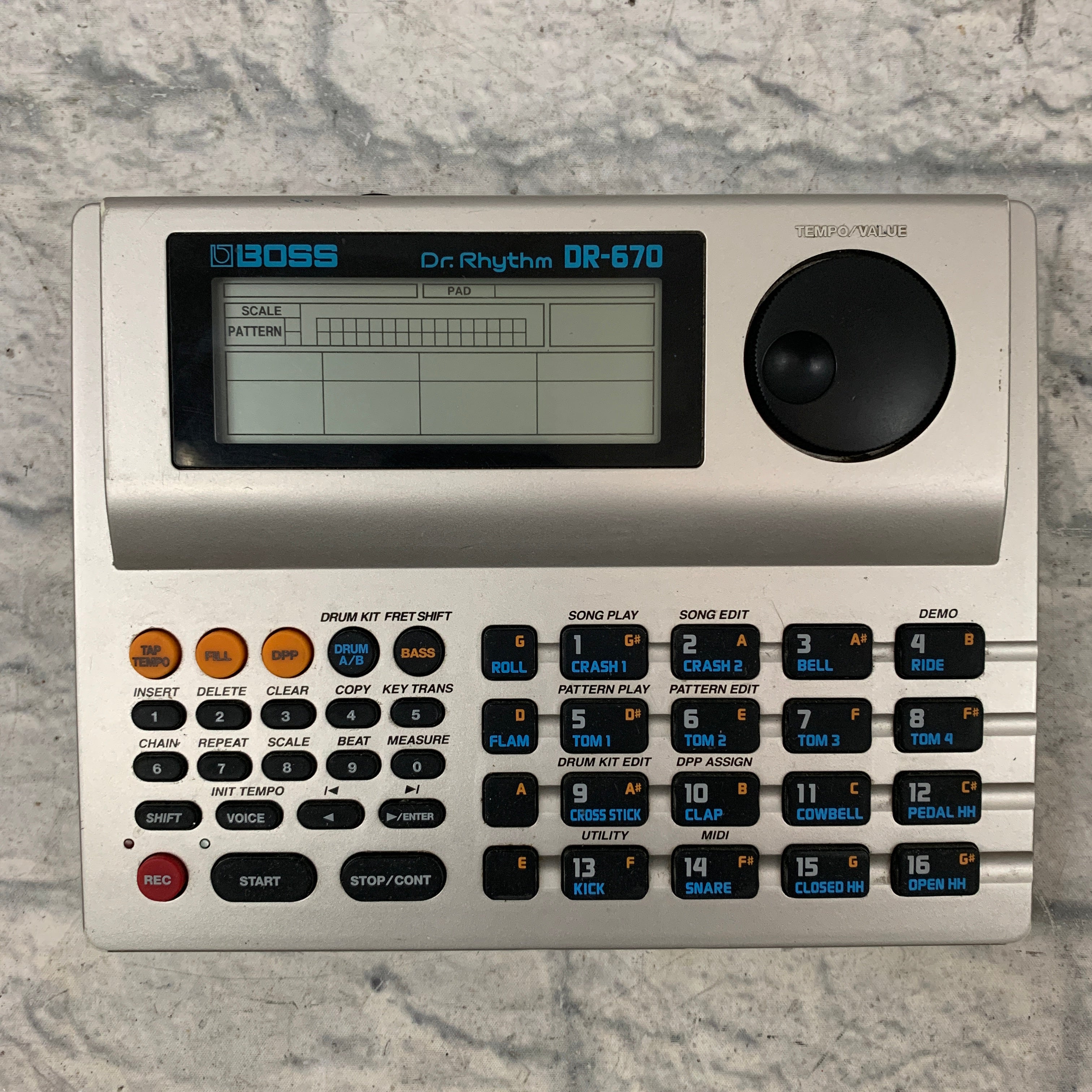 Boss Dr. Rhythm DR-670 Electric Drum Machine - Evolution Music