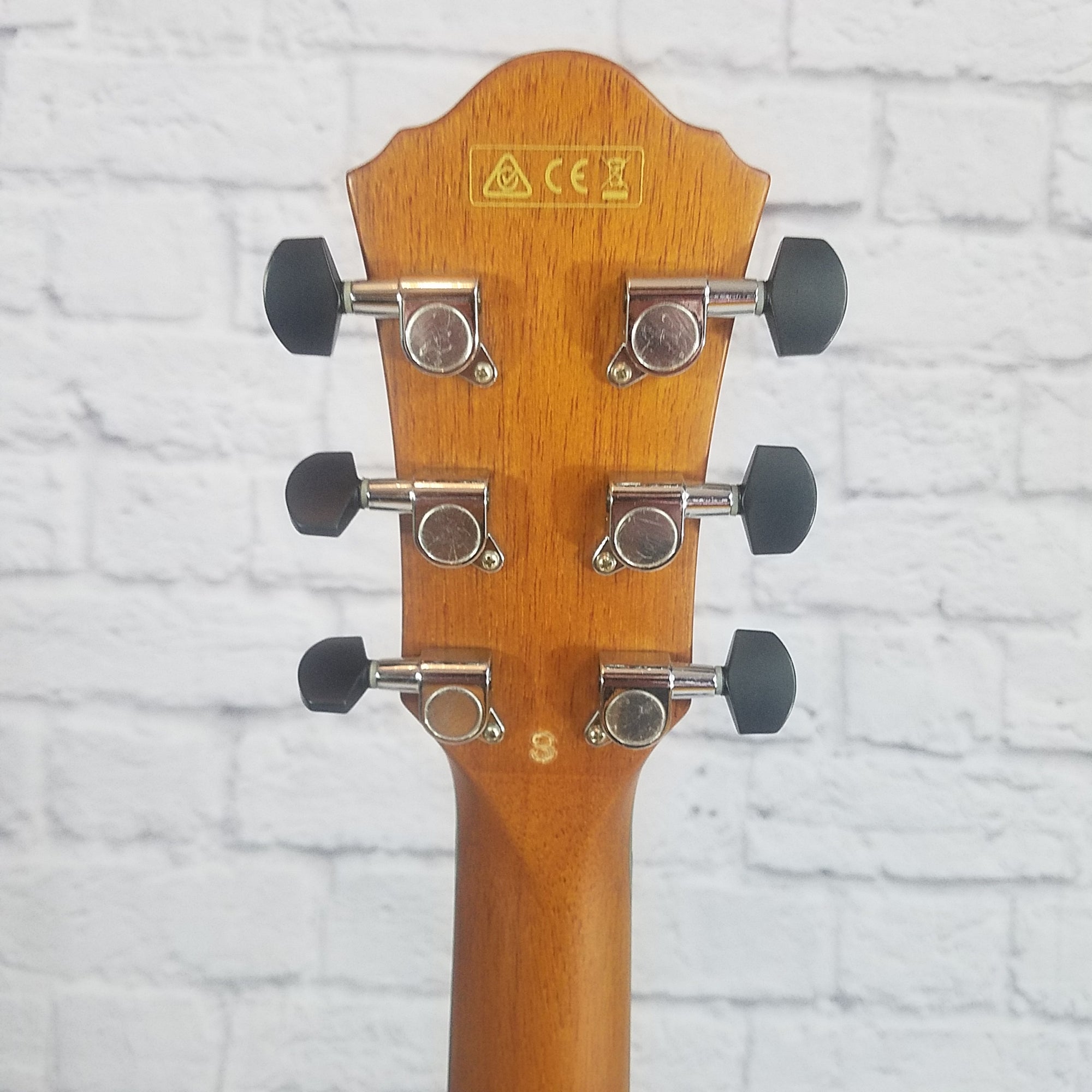Ibanez AEWC300 Acoustic Electric Guitar w/Solid Spruce Top - Natural Browned Burst High Gloss