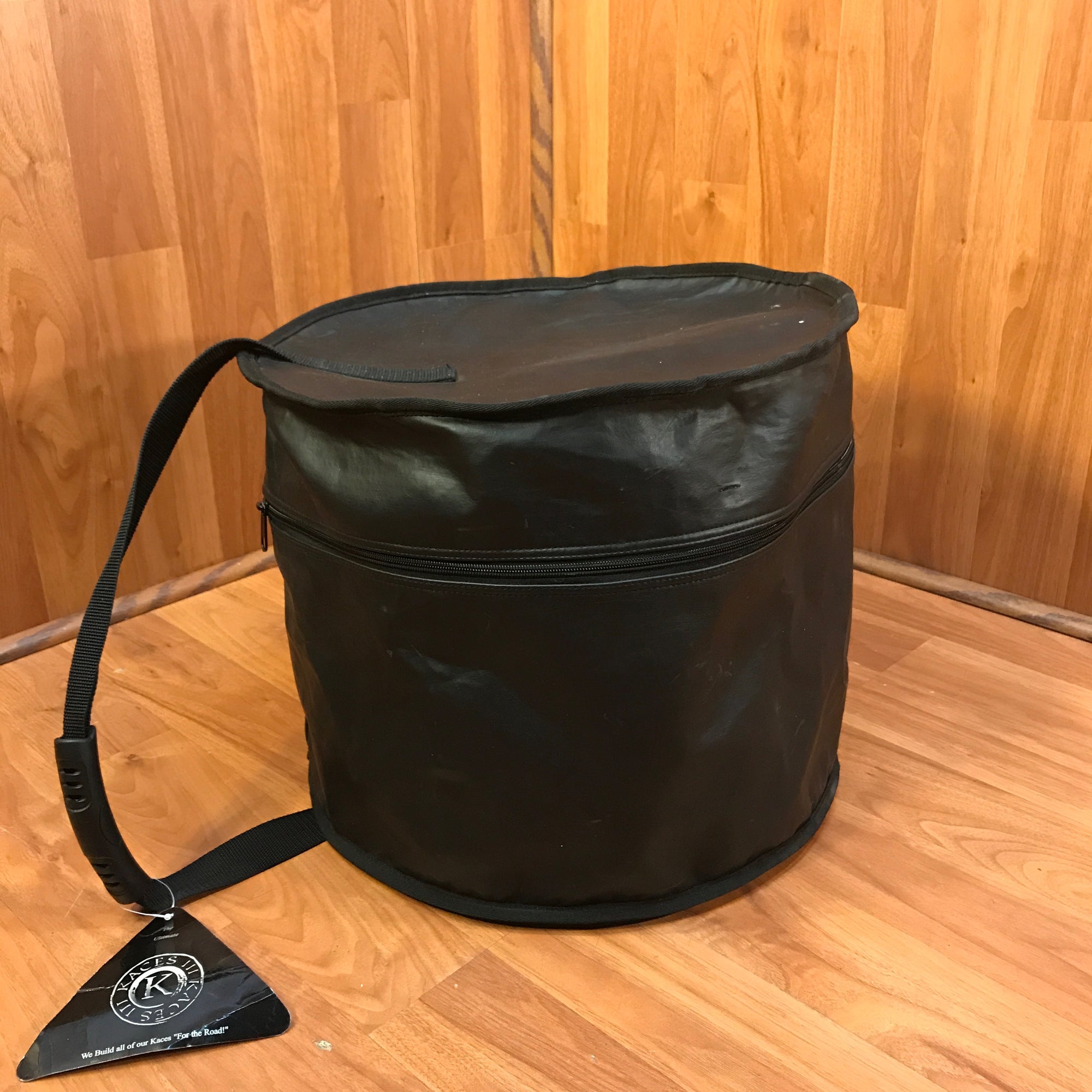 Kaces Leather Drum Bag 12x13