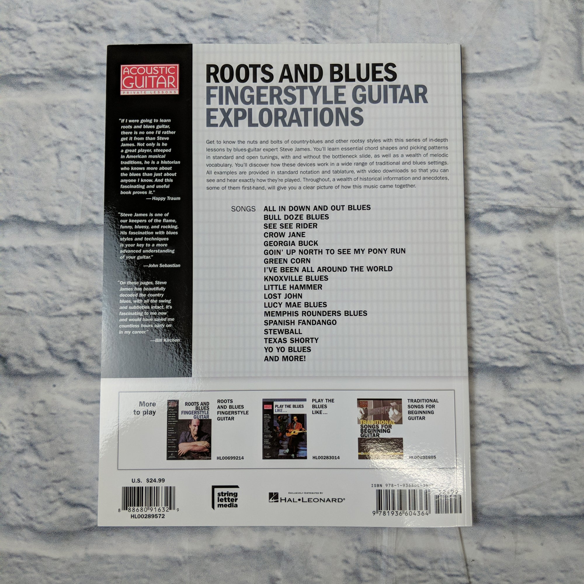 Roots & Blues Fingerstyle Guitar Explorations Acoustic Guitar Private Lessons (s
