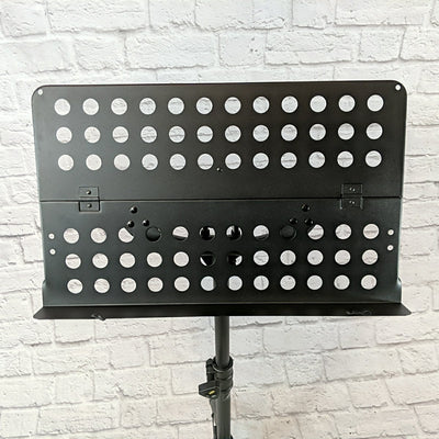 Audio2000'S AST4381 Heavy-Duty Portable Folding Sheet Music Stand for Orchestra
