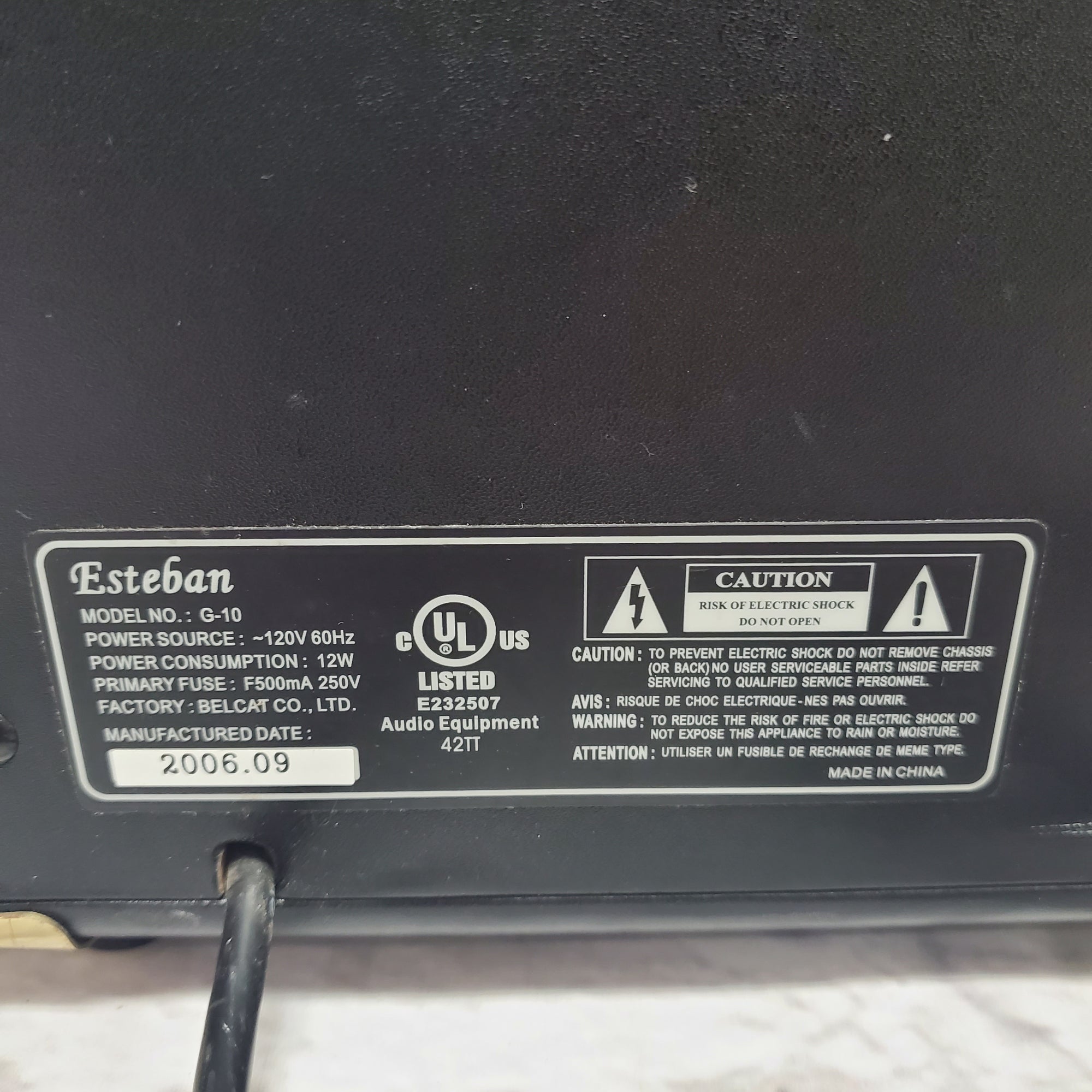Esteban G-10 Guitar Combo Amp