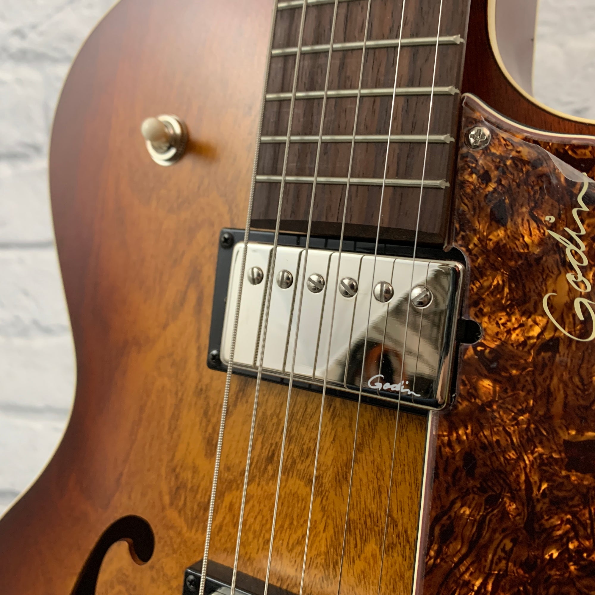 Godin 5th Ave Kingpin II Hollow Body Electric w/ Case