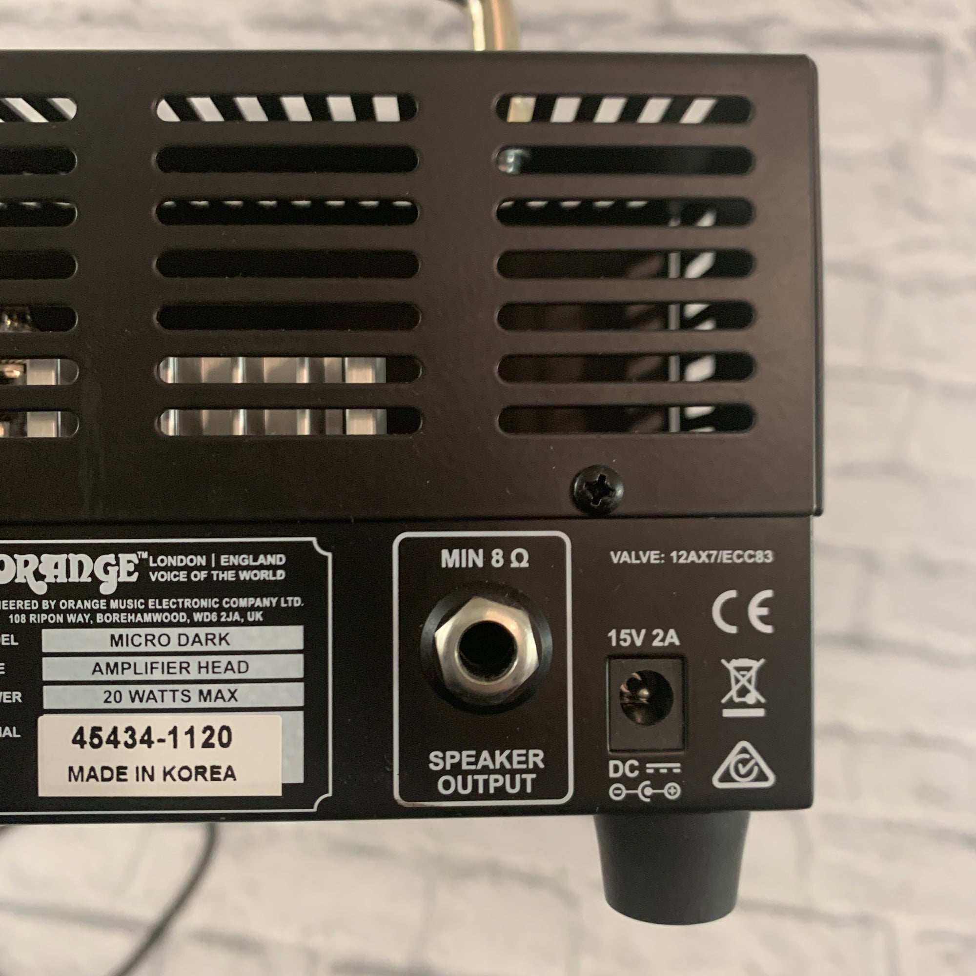 Orange Amps Micro Dark Guitar Head