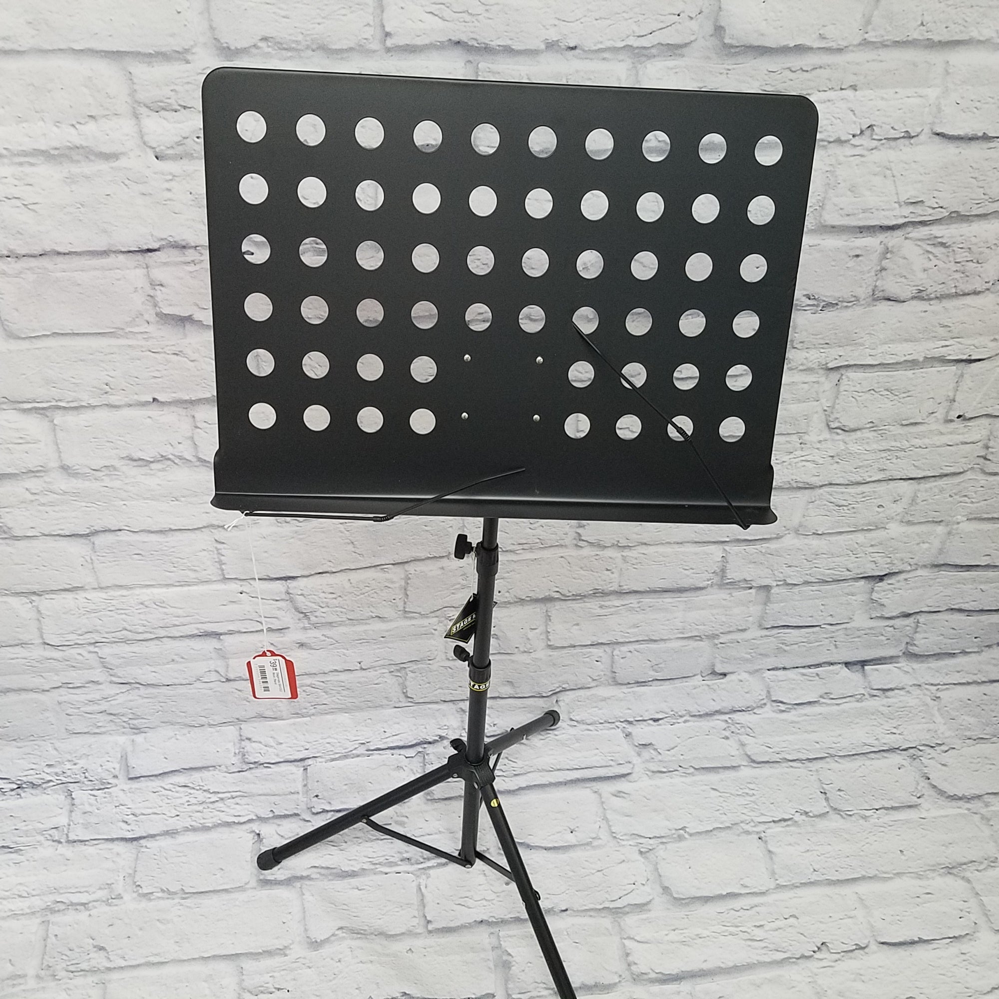 Ultimate Support LIVE-MC-66B w. One Hand Adjustment Straight Mic Stand