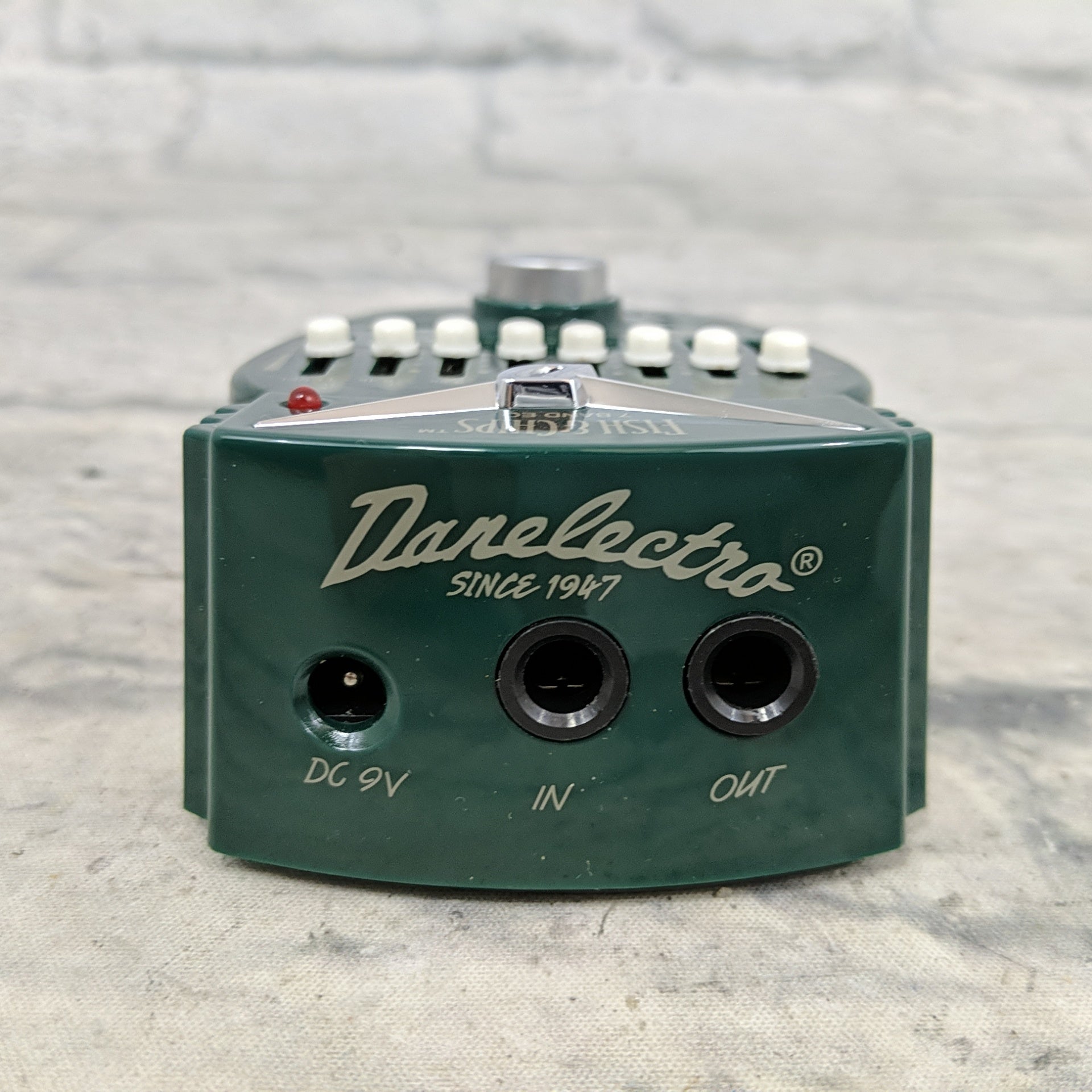 chip pedal Danelectro Fish & Chips 7 Band EQ Pedal