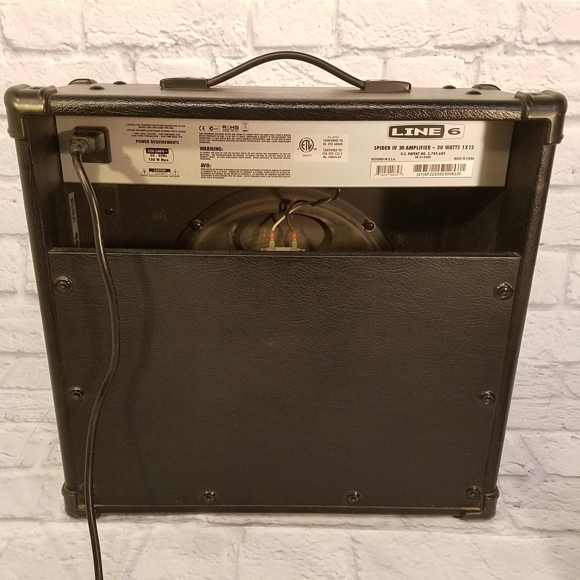 Line 6 Spider IV 30W 1x12 Modeling Amp