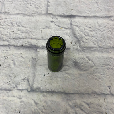 Unknown Glass Bottleneck Guitar Slide - Green